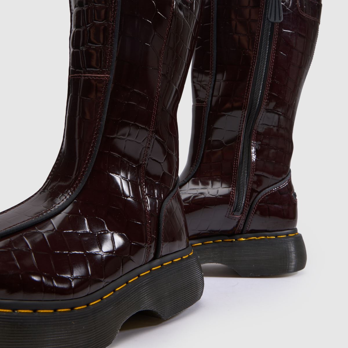 Dr Martens Buzz Hi High in Burgundy Dr Martens Buzz Hi High 7