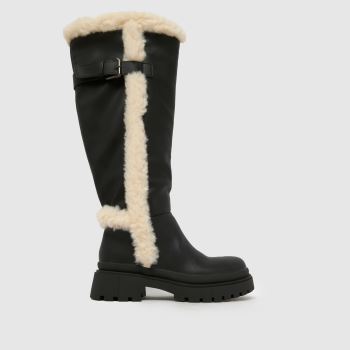 SIMMI Black Earhart Knee High Womens Boots