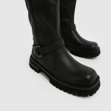 SIMMI Dexter Biker Knee High in Black SIMMI Dexter Biker Knee High,3 of 4