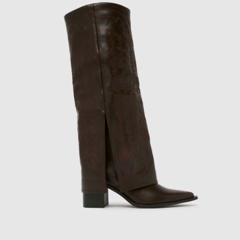 SIMMI Brown Liston Western Womens Boots