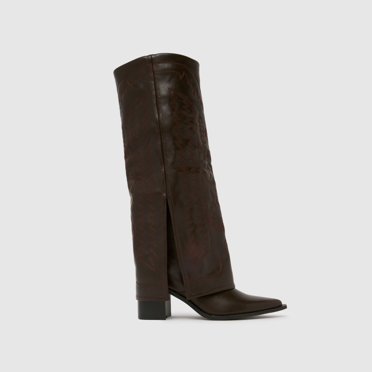 Click to view product details and reviews for Simmi Liston Western Boots In Brown.
