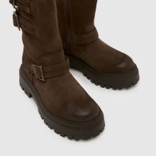 Damen schuh Braun Danbury Suede Biker Boot Boots schuh Danbury Suede Biker Boot,4 von 4