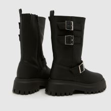 Damen schuh Schwarz Danbury Leather Biker Boots schuh Danbury Leather Biker,3 von 4