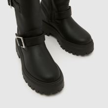 Damen schuh Schwarz Danbury Leather Biker Boots schuh Danbury Leather Biker,4 von 4