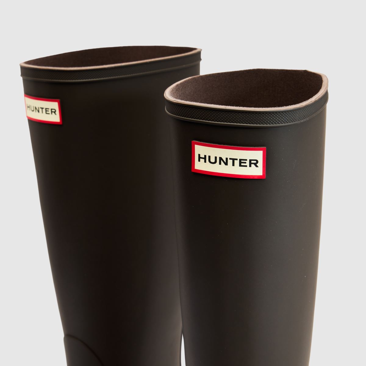 HUNTER BOOTS Downpour Tall in Brown HUNTER BOOTS Downpour Tall 4