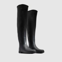 HUNTER BOOTS Refined Over The Knee in Black HUNTER BOOTS Refined Over The Knee,2 of 4