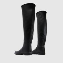 HUNTER BOOTS Refined Over The Knee in Black HUNTER BOOTS Refined Over The Knee,4 of 4