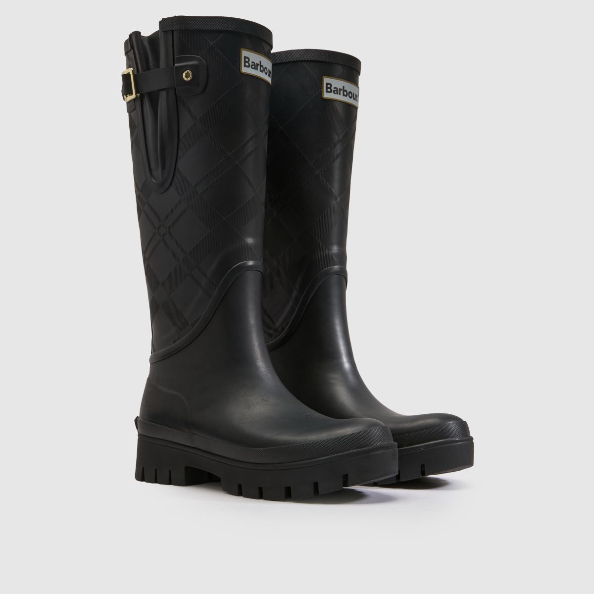 Barbour Leighton Tall Welly in Black Barbour Leighton Tall Welly 3