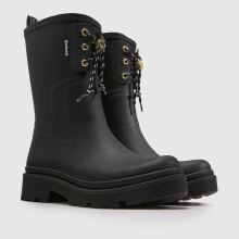 Barbour Devlin Mid Welly in Black Barbour Devlin Mid Welly,2 of 4