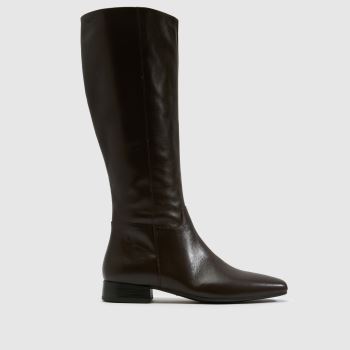 Vagabond Shoemakers Dark Brown Mona Knee Womens Boots