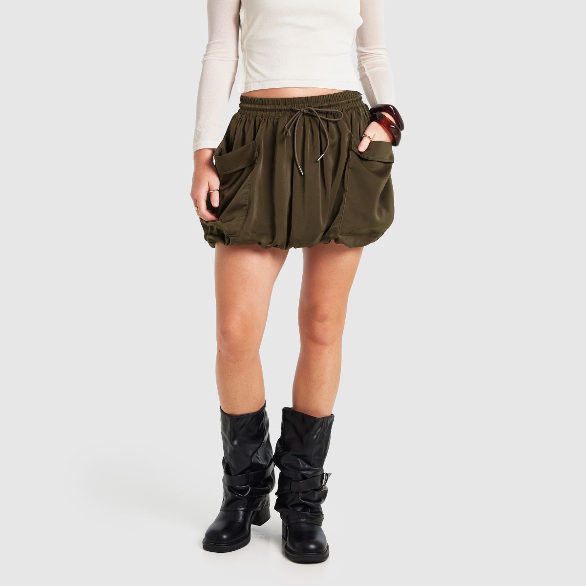 SIMMI Echo Slouch Mid in Black SIMMI Echo Slouch Mid 8