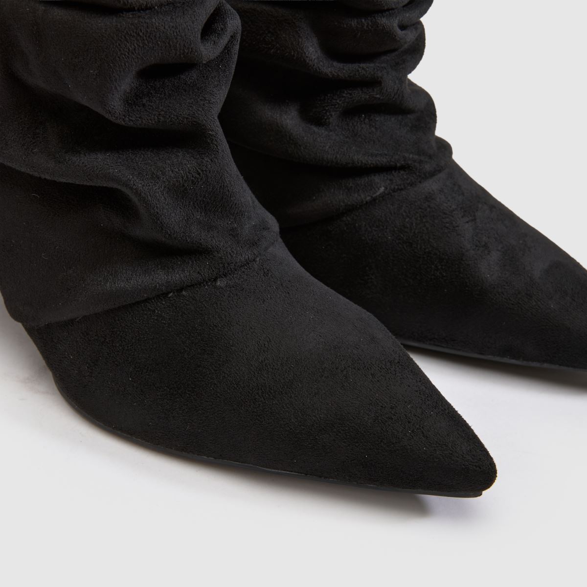 Azalea Wang Alissa Slouch Wedge in Black Azalea Wang Alissa Slouch Wedge 4