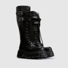 NEW ROCK Knee High Buckle in Black NEW ROCK Knee High Buckle,2 of 4