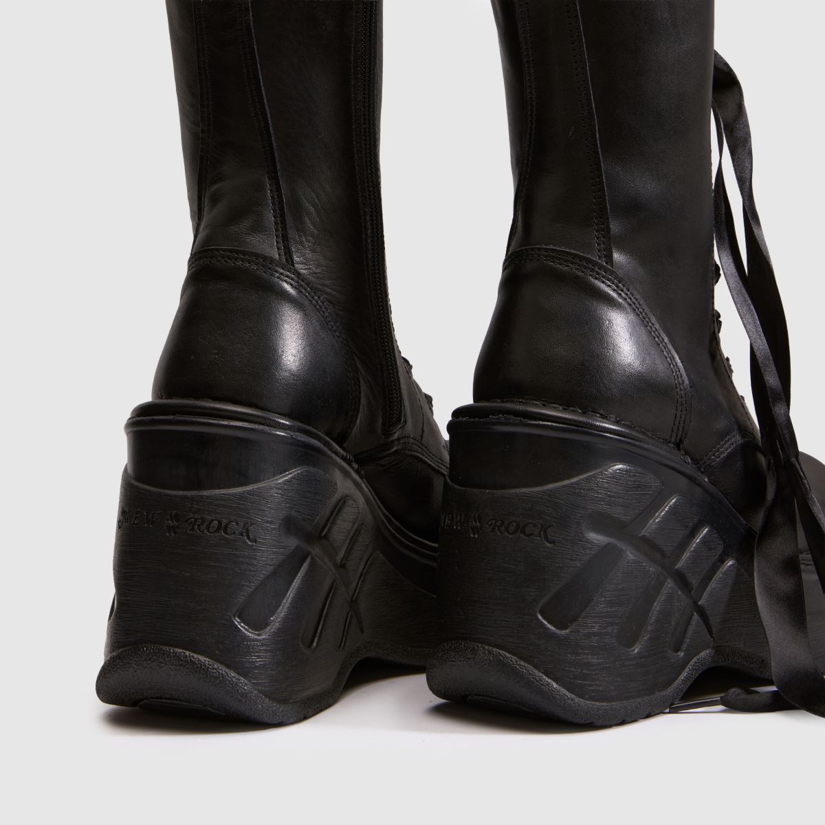 NEW ROCK Wedge in Black NEW ROCK Wedge 7