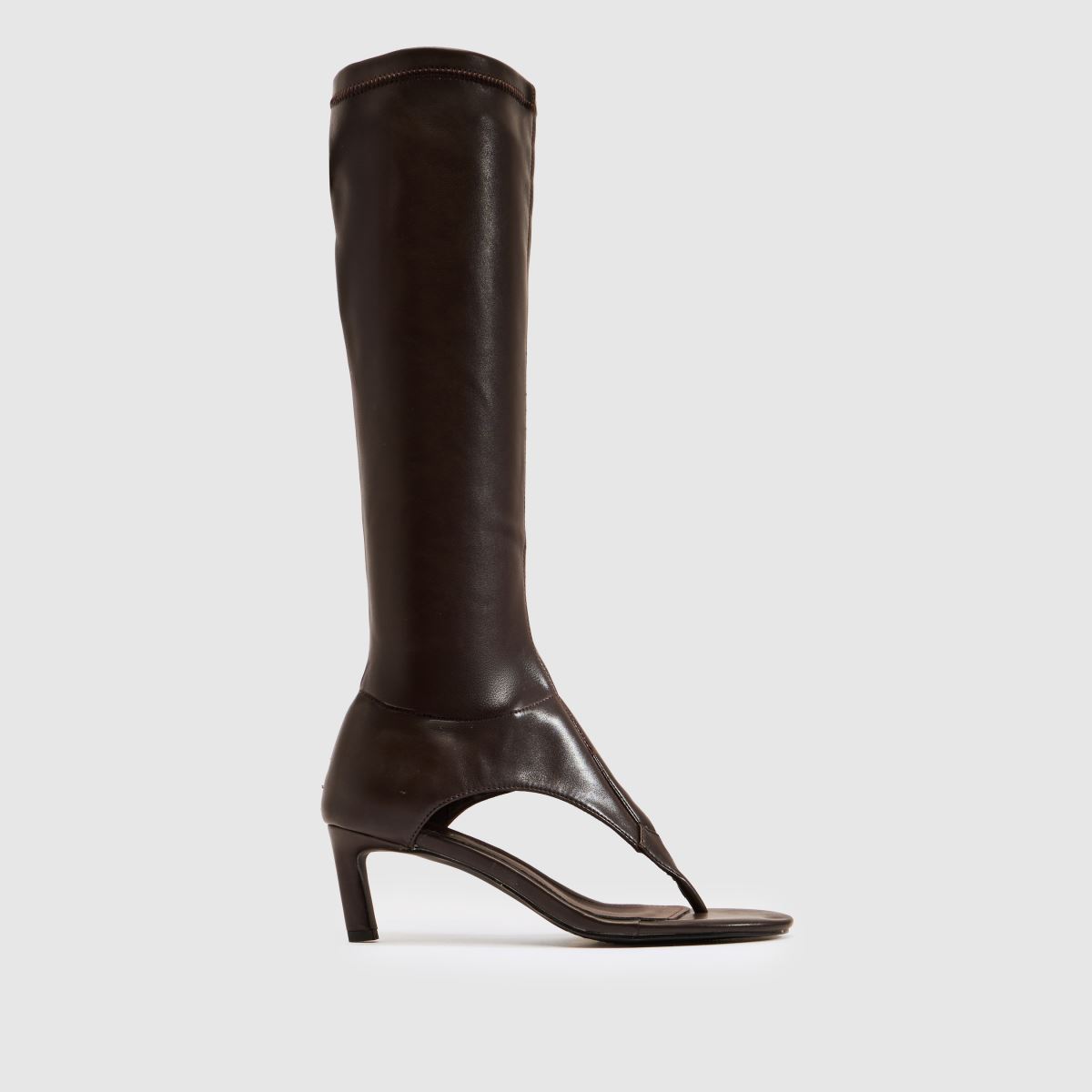 SIMMI Calvin Sock Heel Hybrid in Dark Brown SIMMI Calvin Sock Heel Hybrid