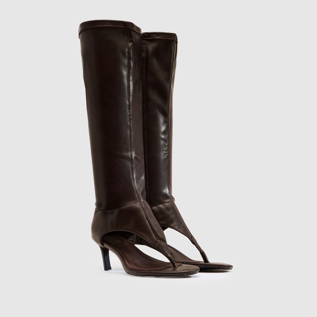SIMMI Calvin Sock Heel Hybrid in Dark Brown SIMMI Calvin Sock Heel Hybrid 3