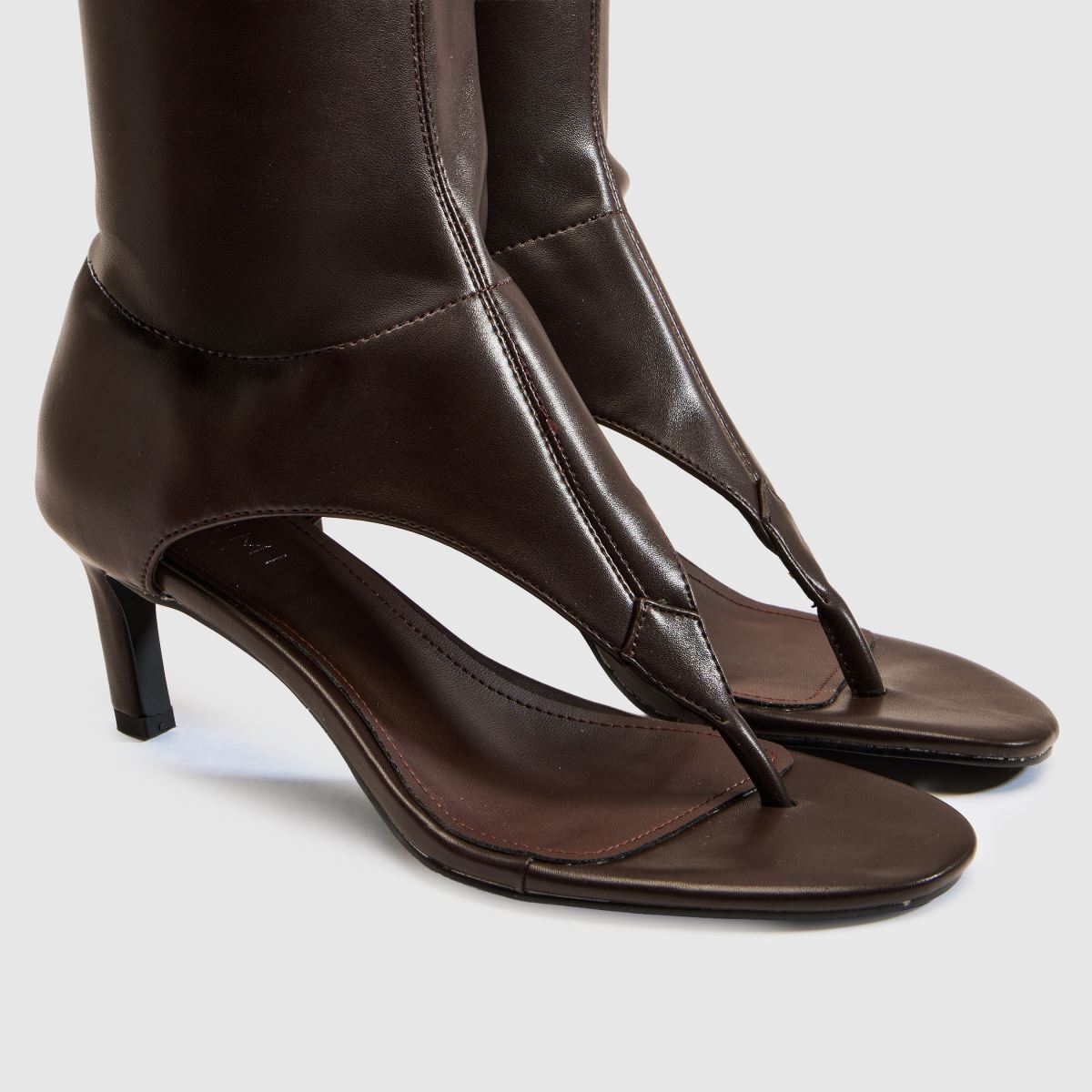 SIMMI Calvin Sock Heel Hybrid in Dark Brown SIMMI Calvin Sock Heel Hybrid 4