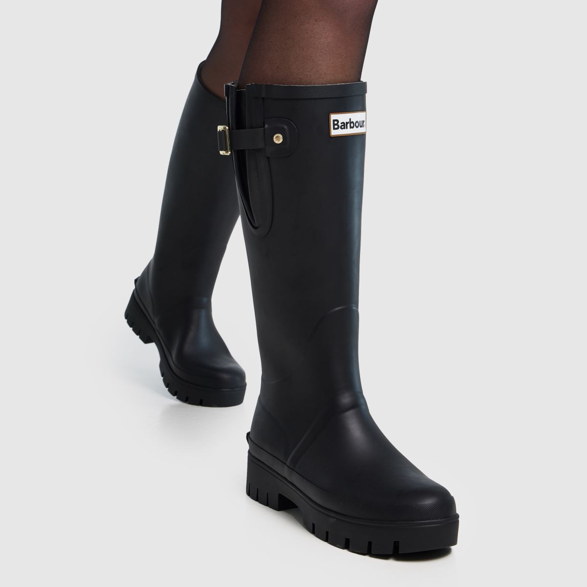 Barbour Leighton Tall Wellie in Black Barbour Leighton Tall Wellie 8