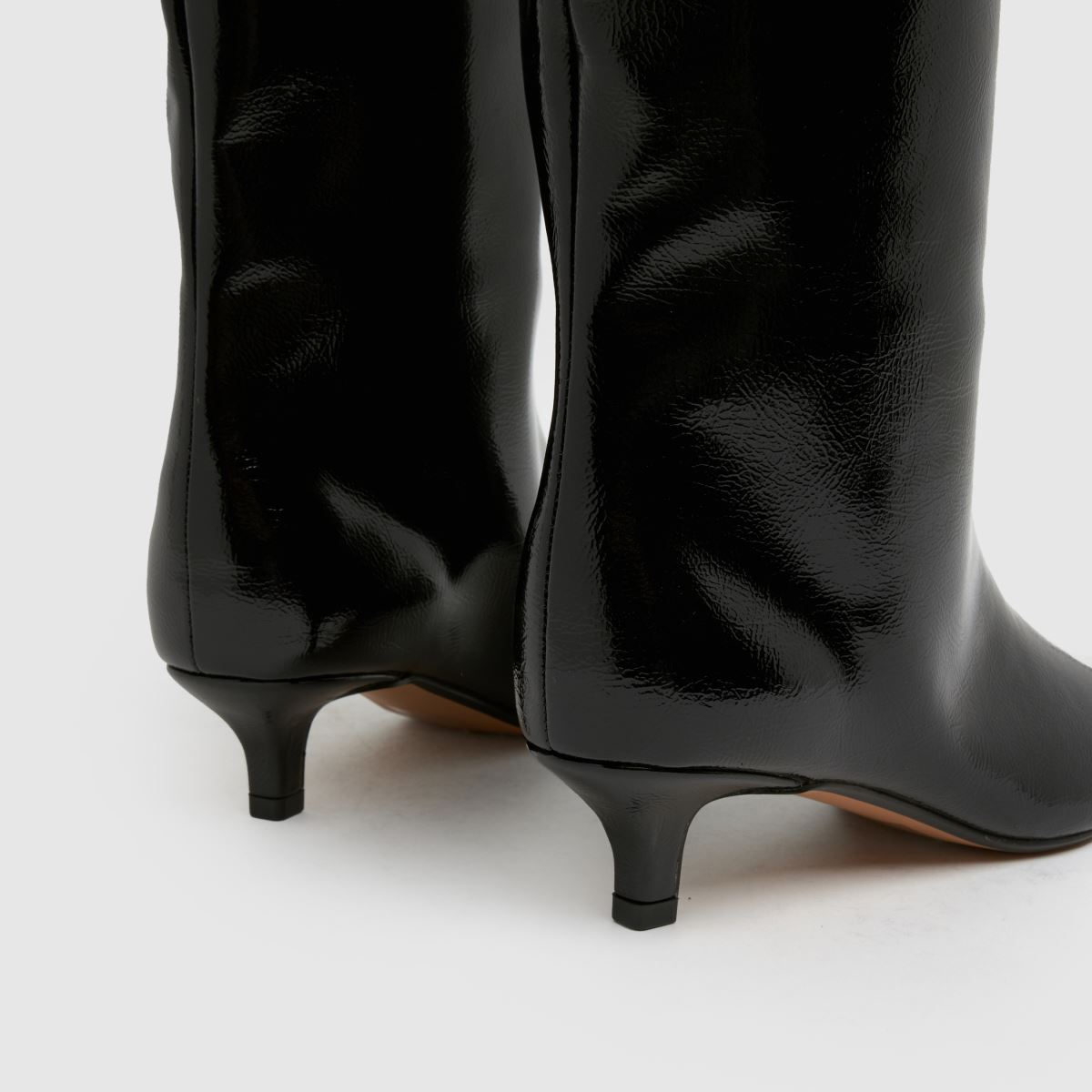 schuh Wide Fit Dorothy Kitten Heeled in Black schuh Dorothy Kitten Heeled 7