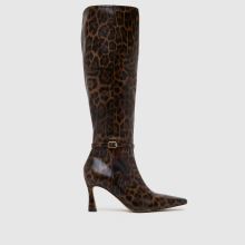 schuh Demi Buckle Knee in Brown Multi schuh Demi Buckle Knee,1 of 4