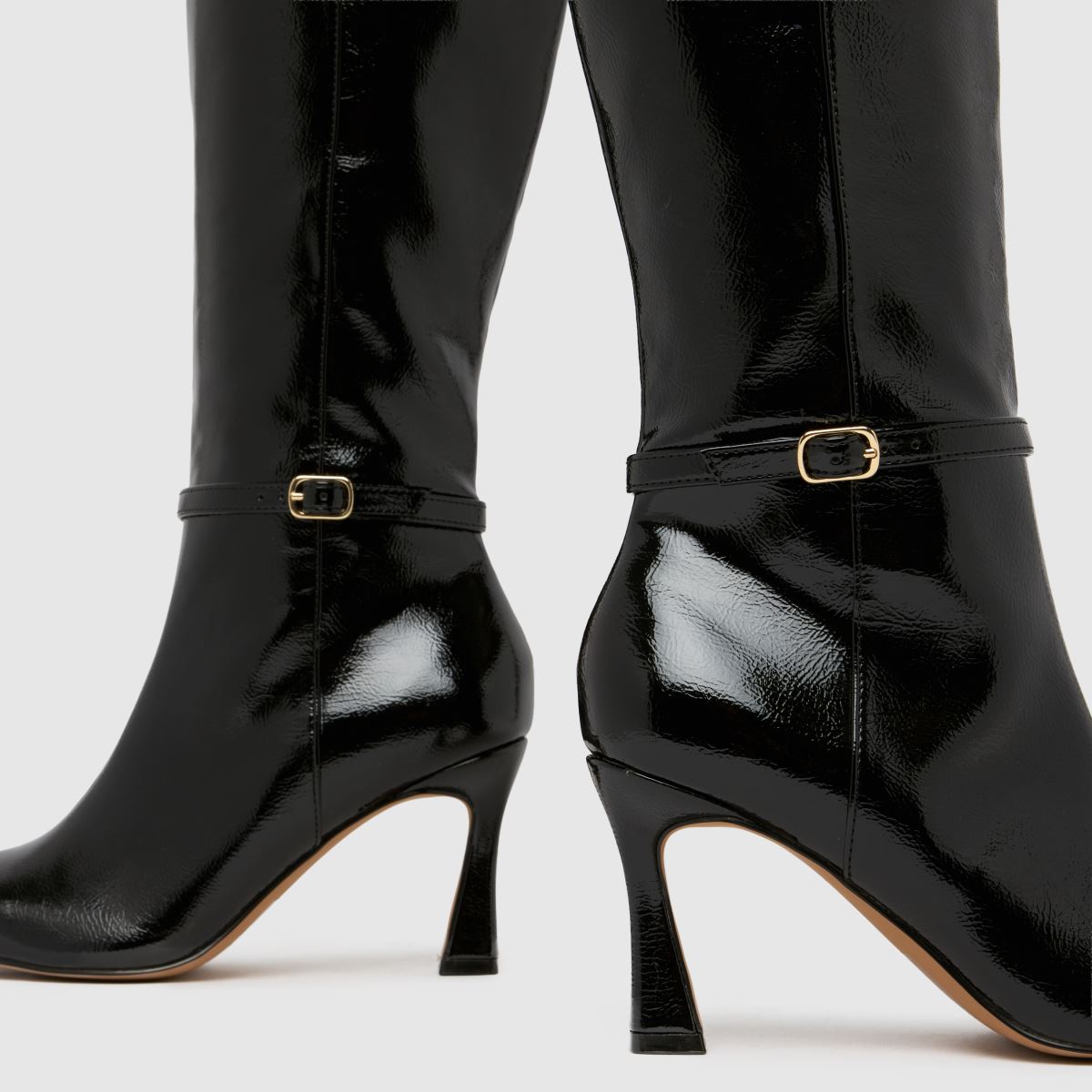 schuh Demi Buckle Knee in Black schuh Demi Buckle Knee 7