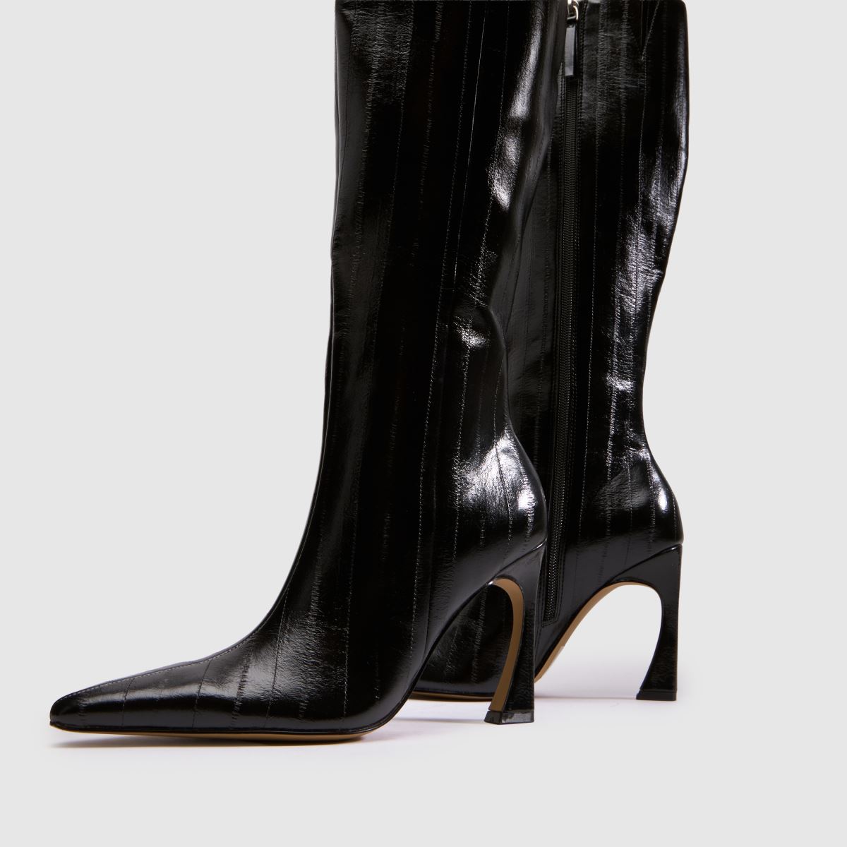 schuh Dainty Knee Boot in Black schuh Dainty Knee Boot 7