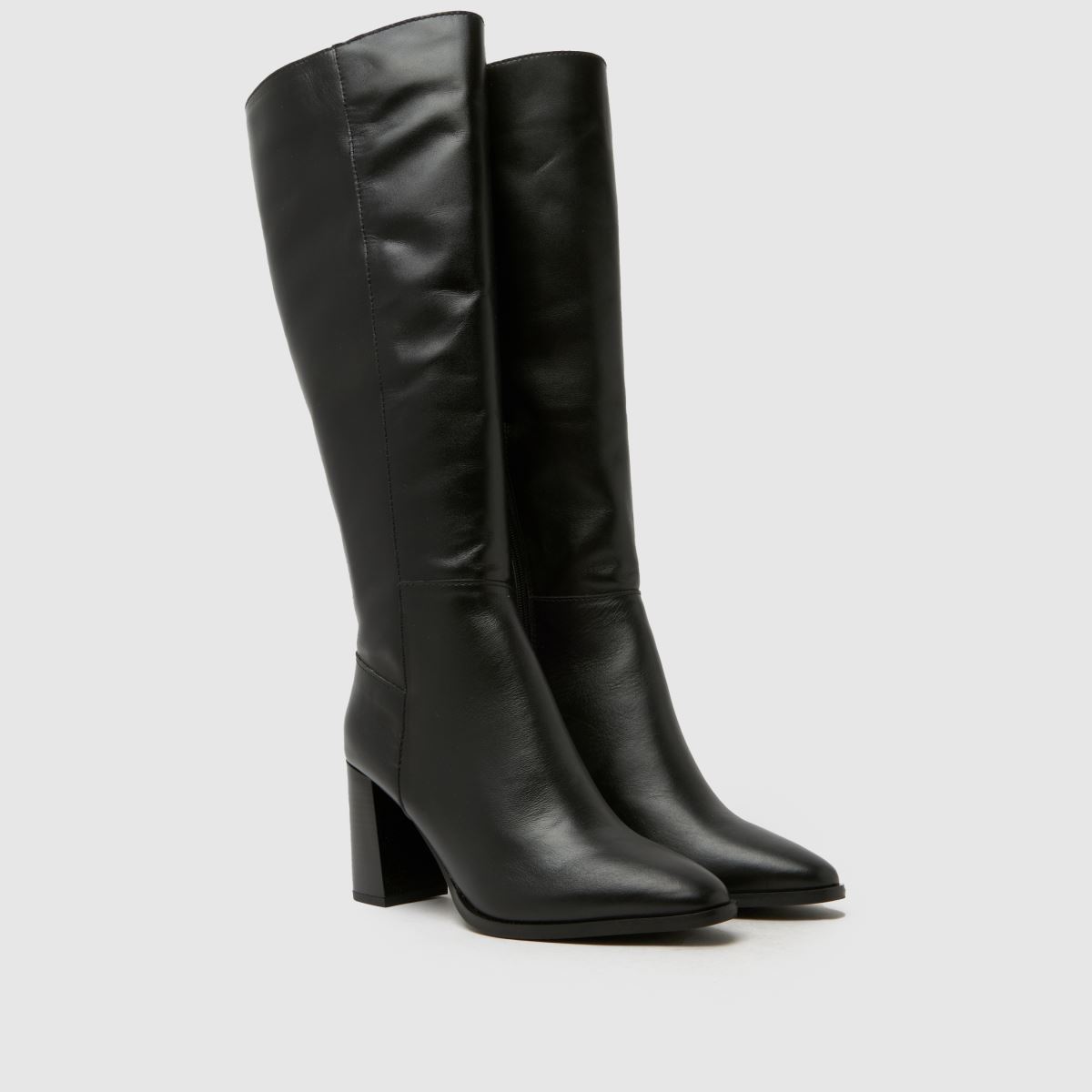 schuh Dami Leather Knee in Black schuh Dami Leather Knee 3