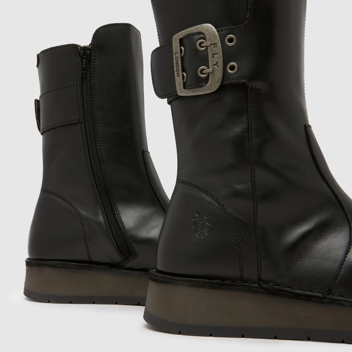 Fly London Razy Calf in Black Fly London Razy Calf 4