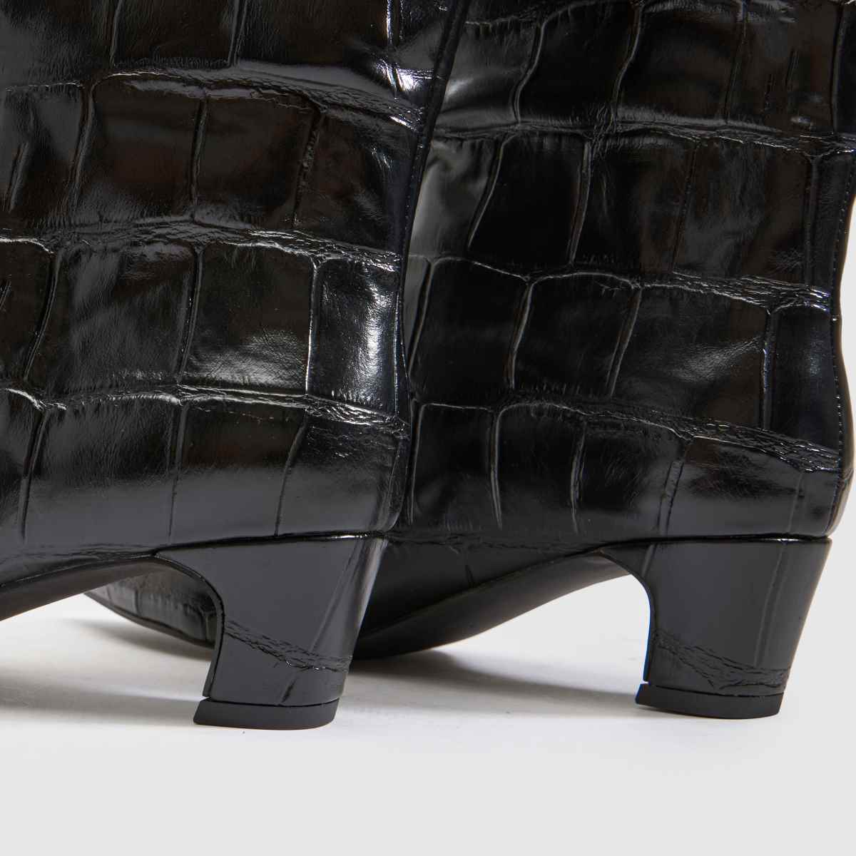 schuh Dollie Croc Pull On in Black schuh Dollie Croc Pull On 7