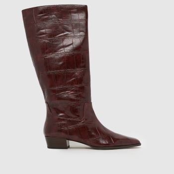 schuh Burgundy Danika Pixie Womens Boots
