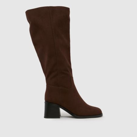 schuh dot block heel knee high 1