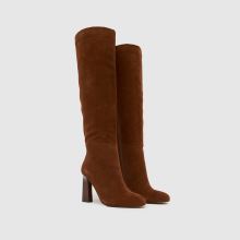 schuh Draya Suede Knee High in Brown schuh Draya Suede Knee High,2 of 4