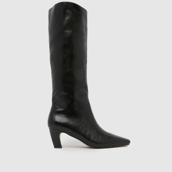 schuh Black Delia Knee High Womens Boots