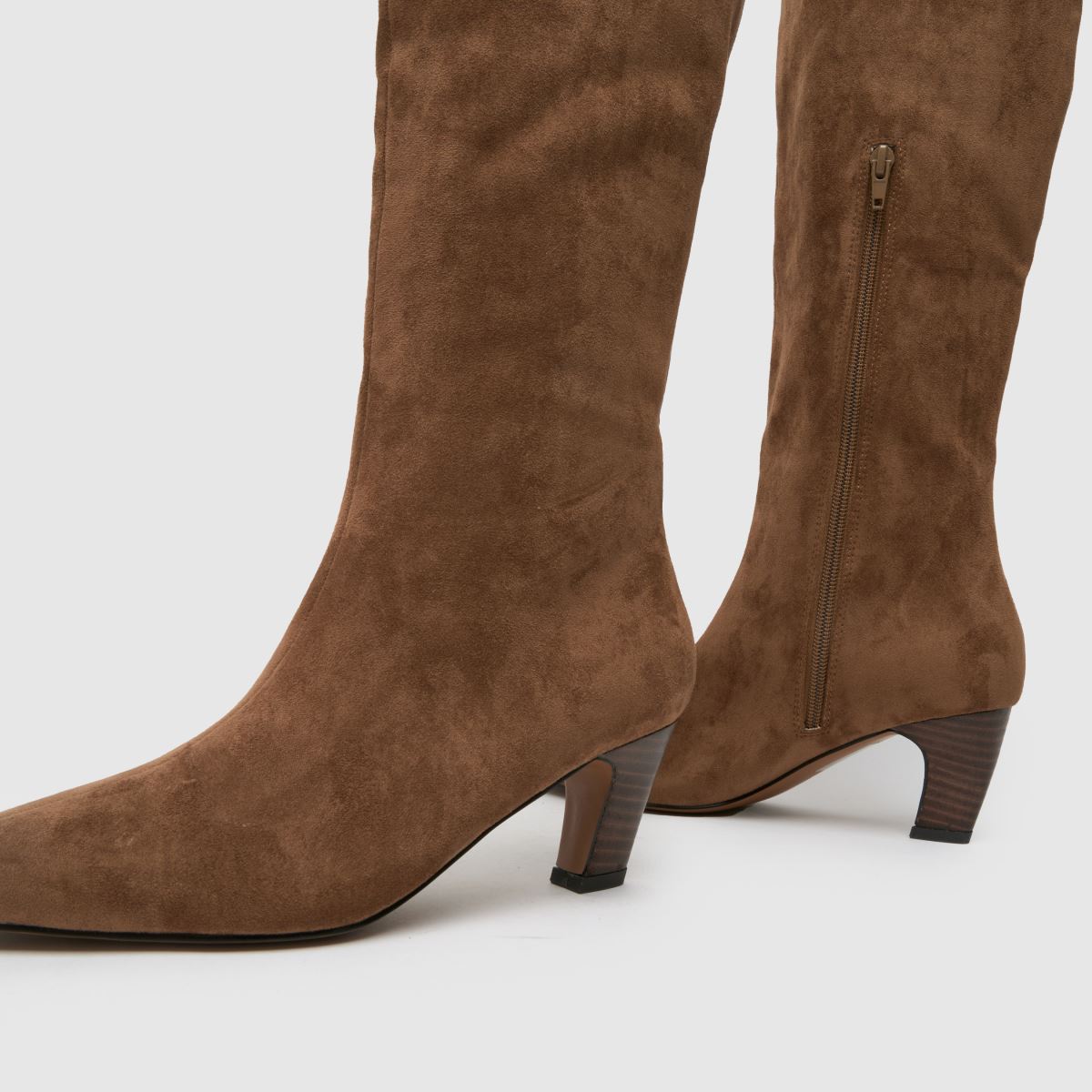 schuh Delia Knee High in Taupe schuh Delia Knee High 7