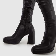 schuh della platform knee boot