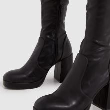 schuh della platform knee boot