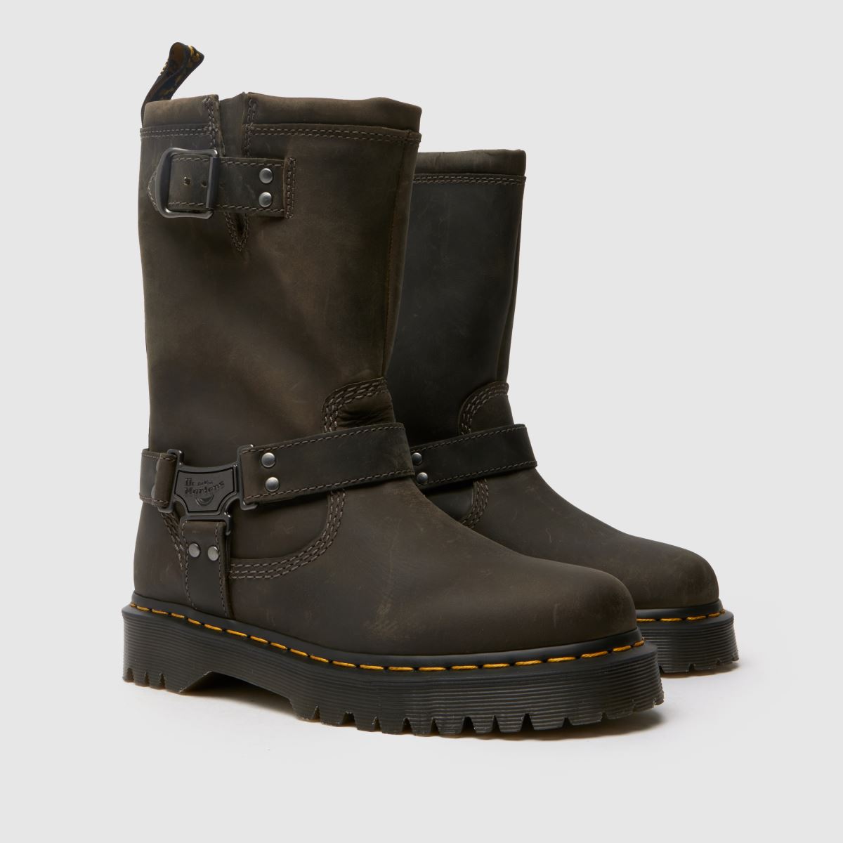 Dr Martens Anistone Hi in Grey Dr Martens Anistone Hi 3