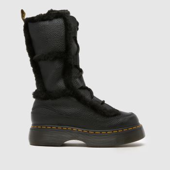 Dr Martens Black Buzz Lace High Leg Womens Boots