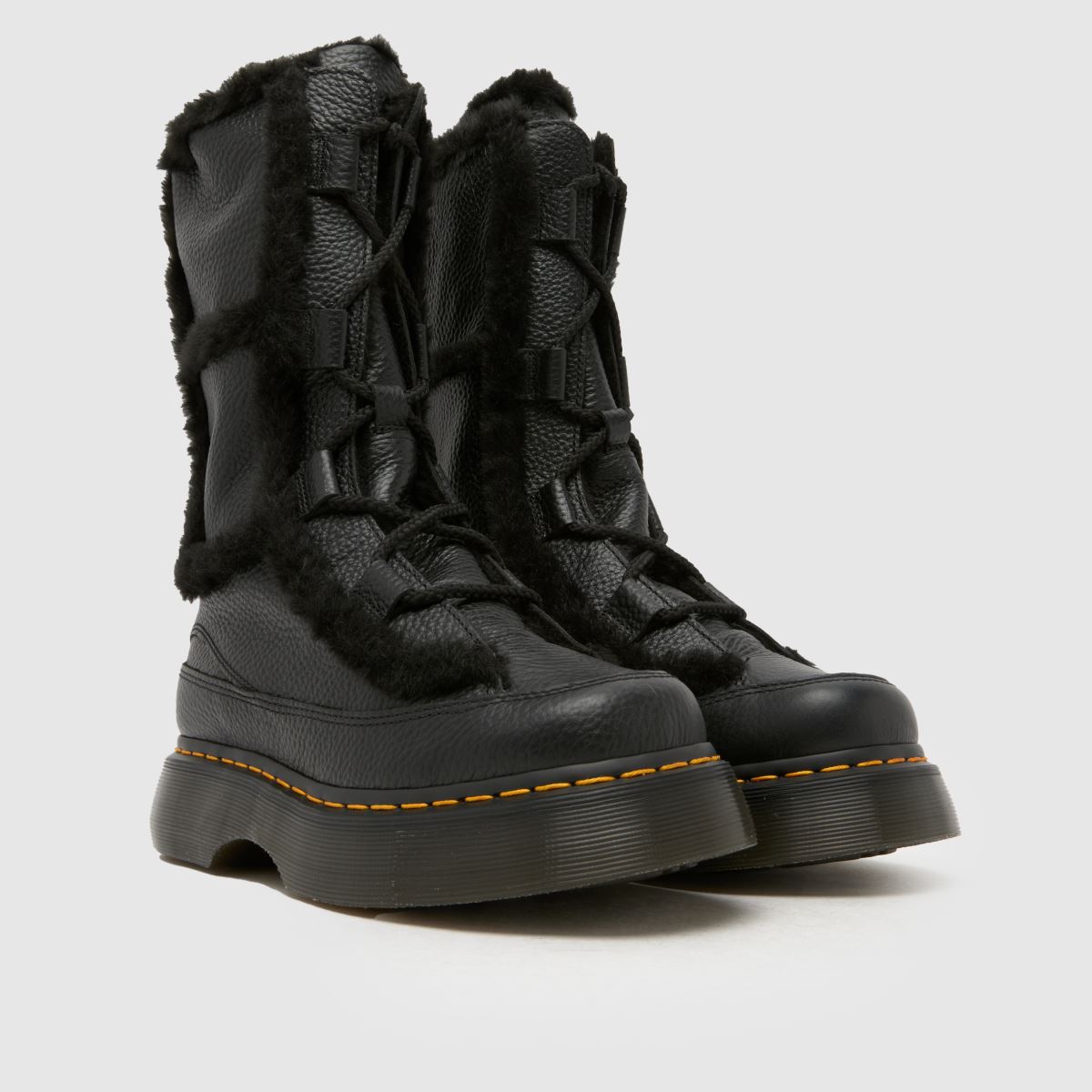 Dr Martens Buzz Lace High Leg in Black Dr Martens Buzz Lace High Leg 8