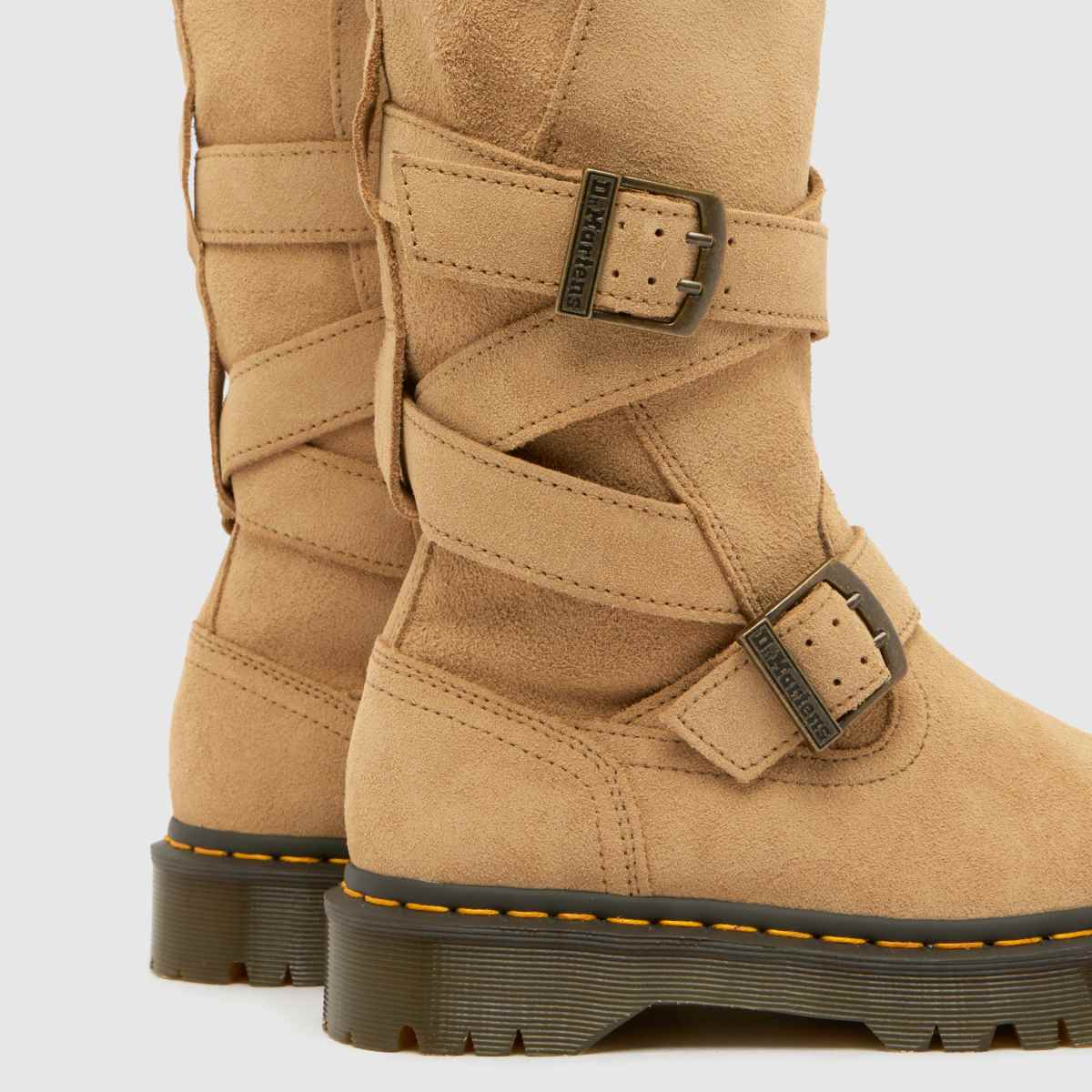 Dr Martens Anistone Strap Hi in Tan Dr Martens Anistone Strap Hi 4