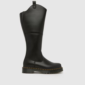 Dr Martens Black Amaayah Knee Hi Womens Boots