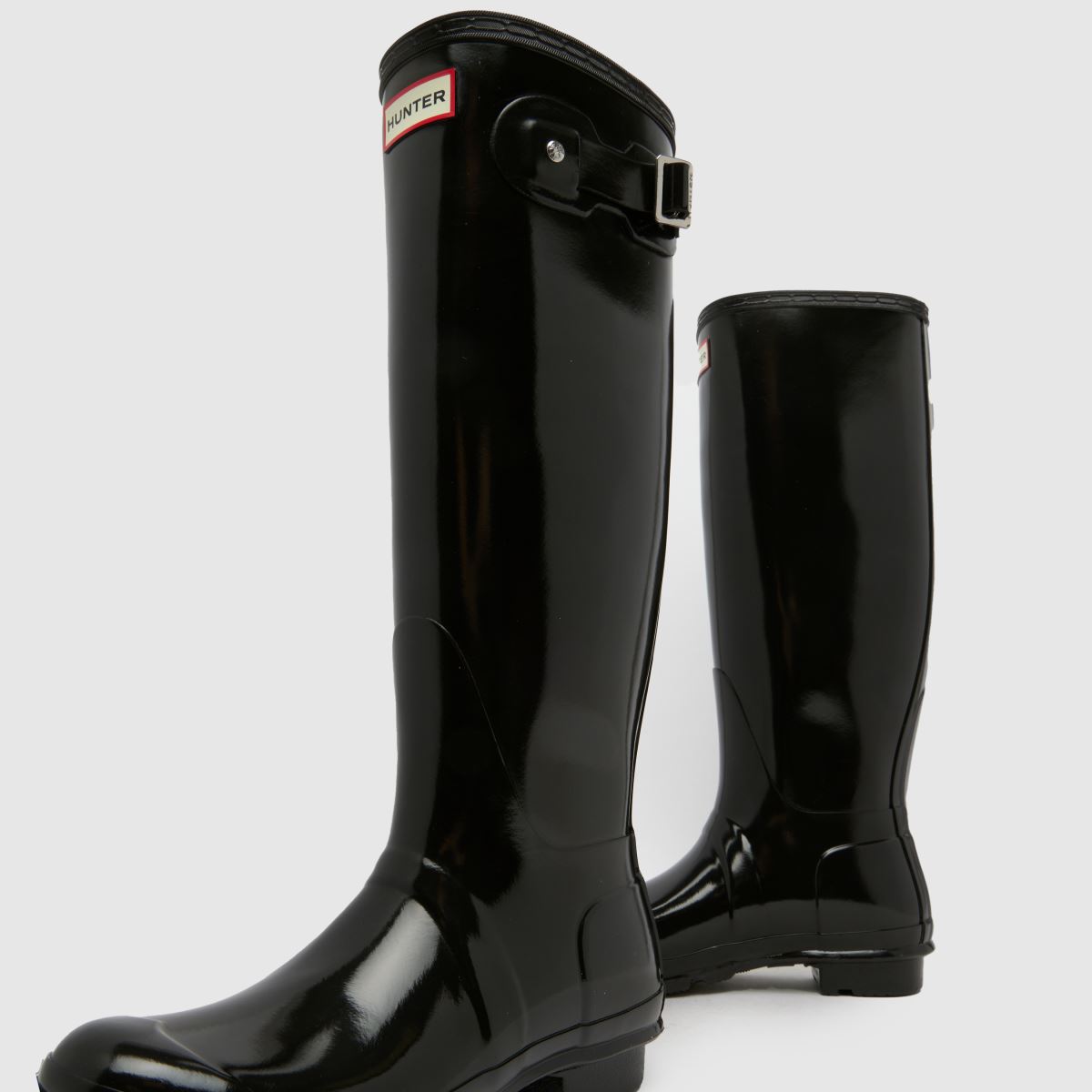 HUNTER BOOTS Original Tall Gloss in Black HUNTER BOOTS Original Tall Gloss 7