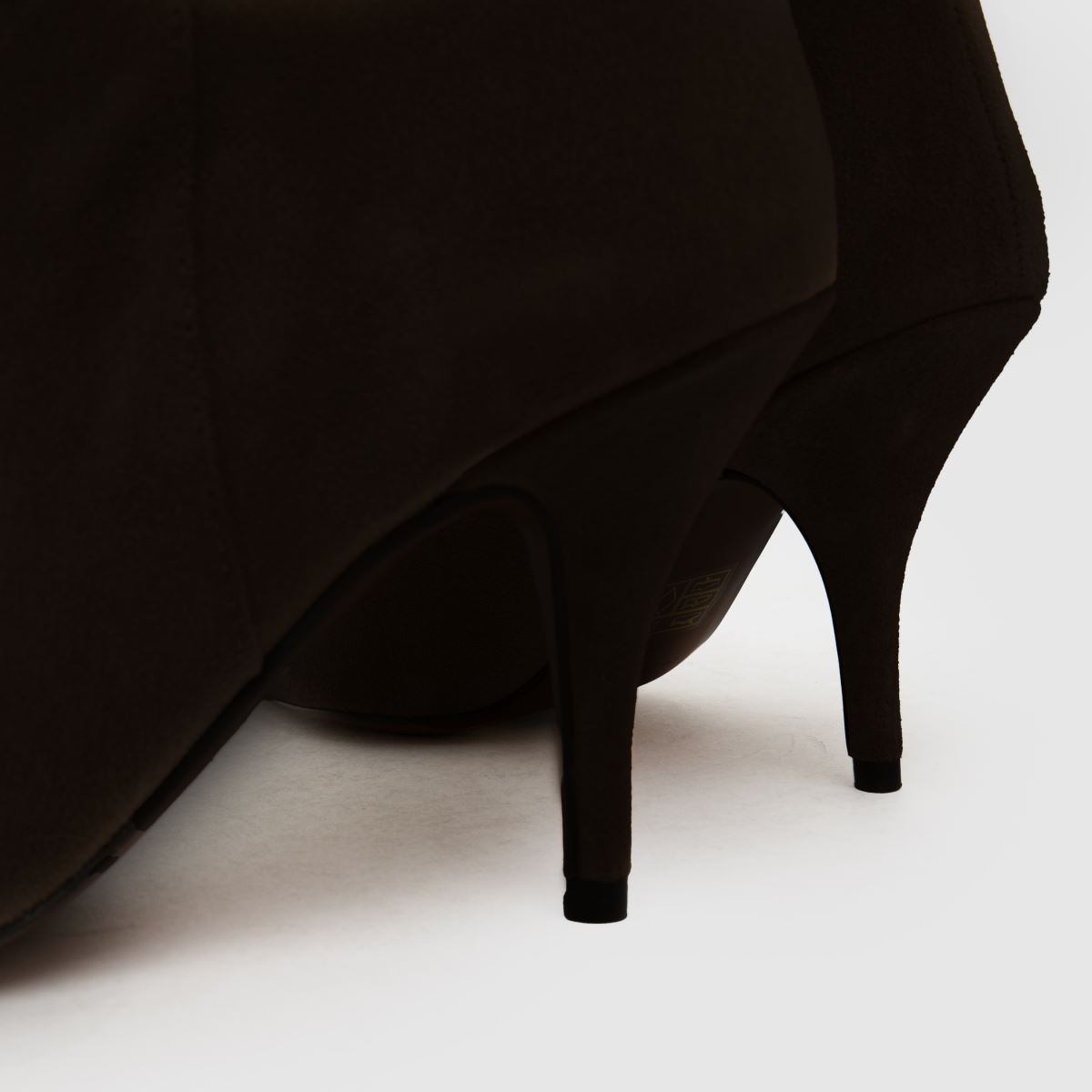 schuh Dakira Suede Slouch Calf Boots in Black schuh Dakira Suede Slouch Calf Boots in Black