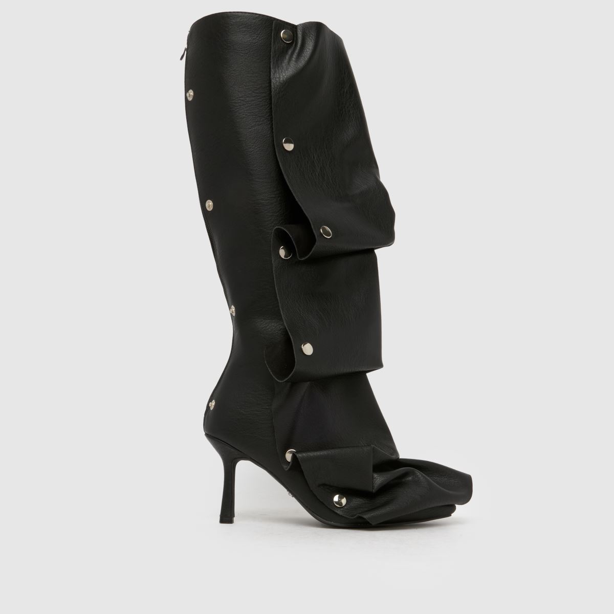 Click to view product details and reviews for Azalea Wang Imogine Ruched Boots In Black.