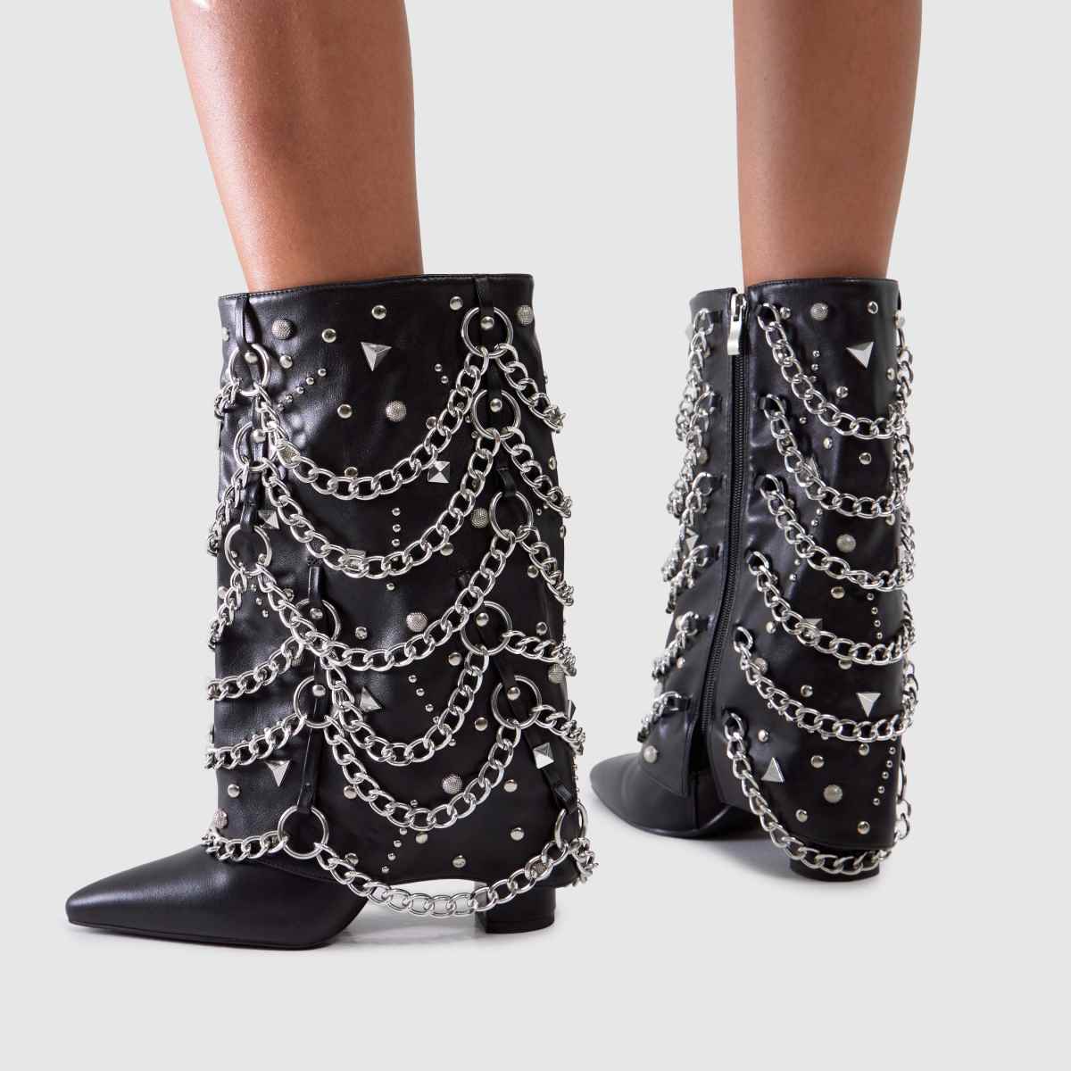 Azalea Wang Aleena Hardware in Black Azalea Wang Aleena Hardware 8