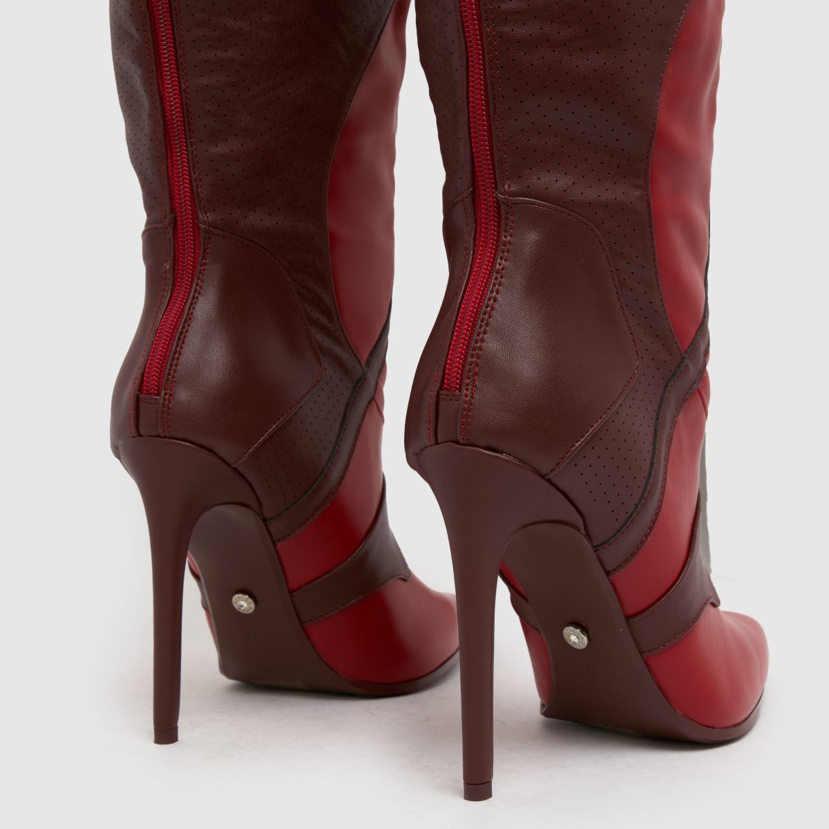 Azalea Wang Rodrigo Heeled in Red Azalea Wang Rodrigo Heeled 7