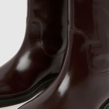 schuh Daffodil Leather Riding in Burgundy schuh Daffodil Leather Riding,4 of 4