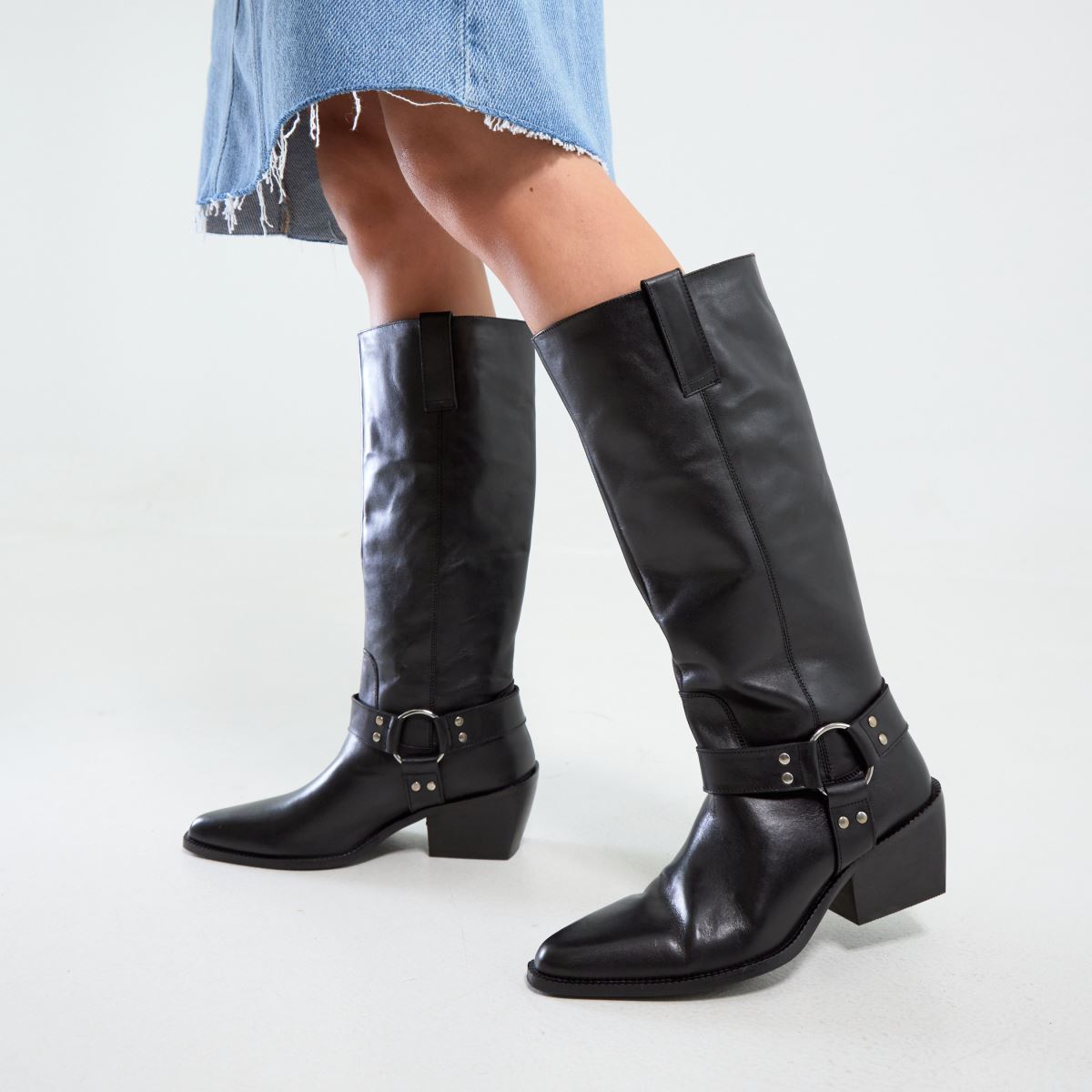 schuh Dilara Western in Black