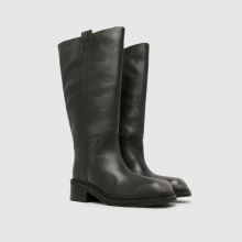 schuh Doria Leather Knee High in Black schuh Doria Leather Knee High,2 of 4