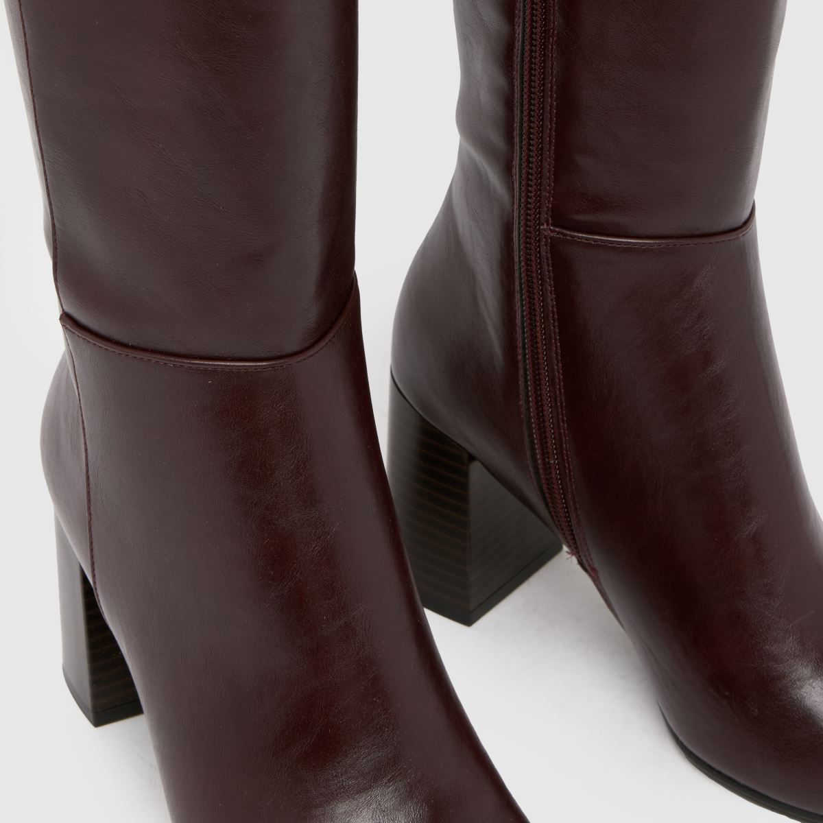 schuh Devlin Knee High in Burgundy schuh Devlin Knee High 4
